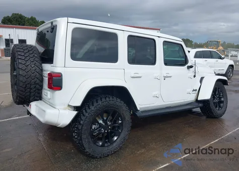 2021 Jeep Wrangler Unlimited High Altitude 4X4 z USA, uszkodzony, nr VIN 1C4HJXEG1MW597127